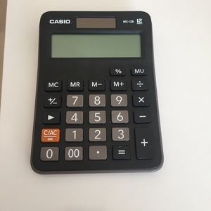 Black calculator